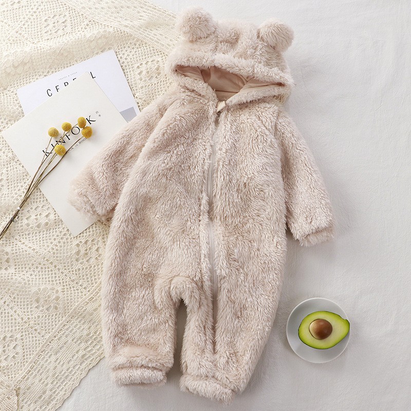 Baby Romper Factory - Plush Hooded Bear Theme