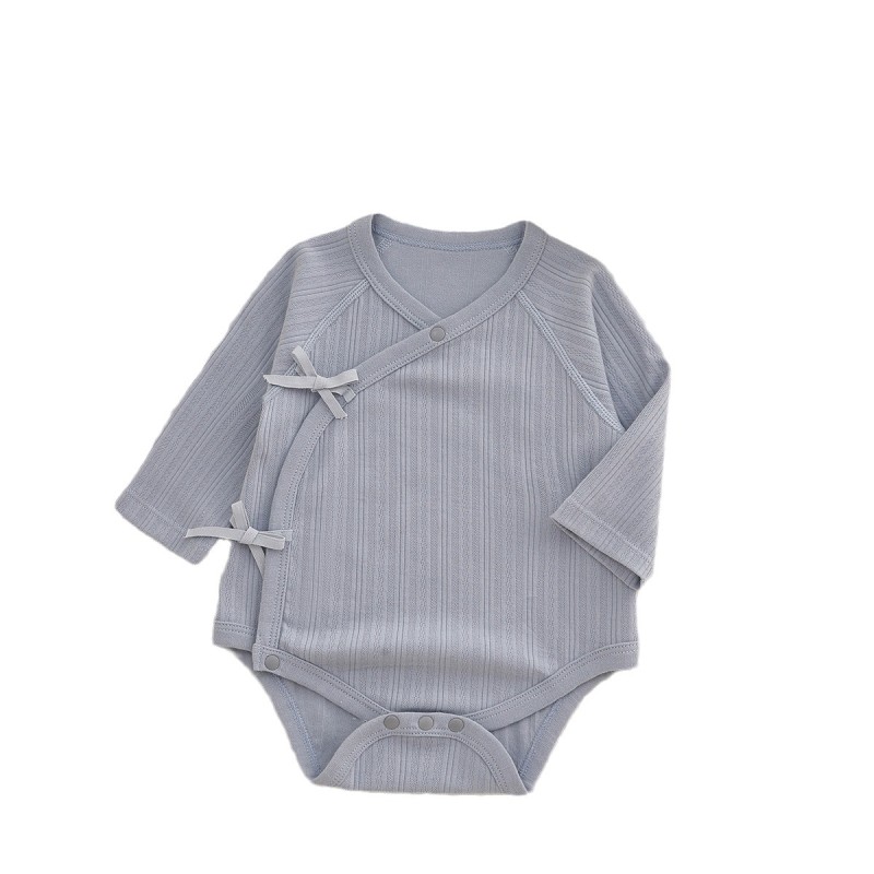Baby Romper Factory - Spring Cotton Diagonal Placket