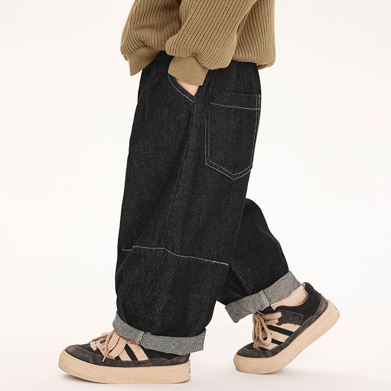 Baby Pants Factory - Cotton Harem Pants Denim