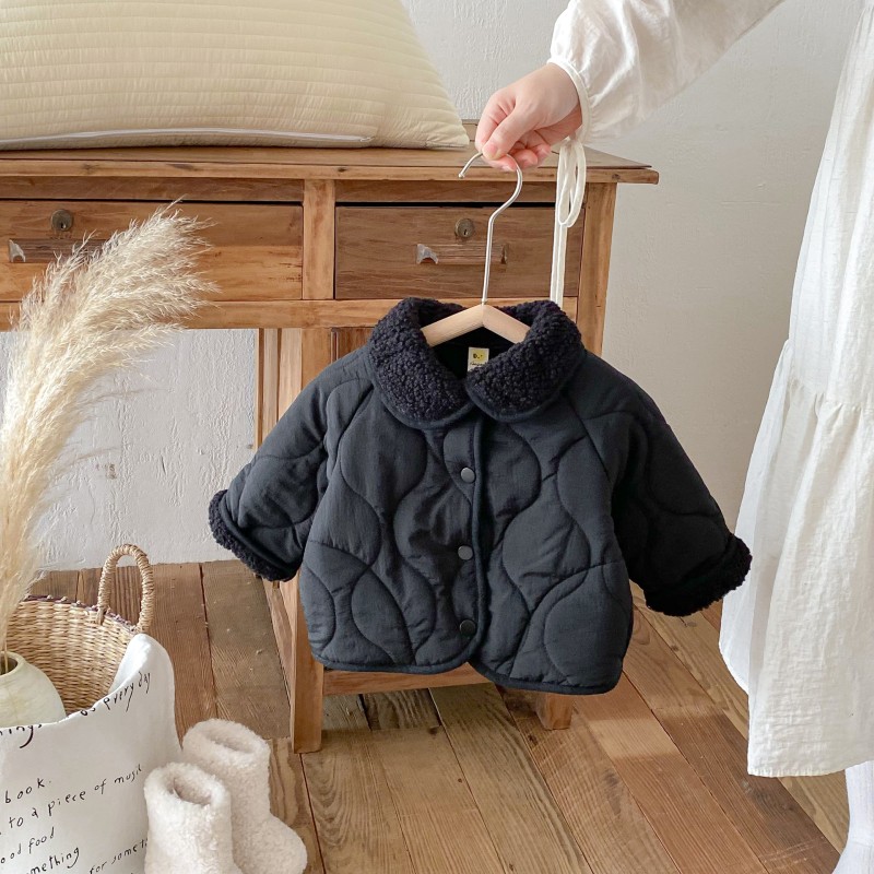 Baby Outwear Supplier - Turn Down Collar Fleece