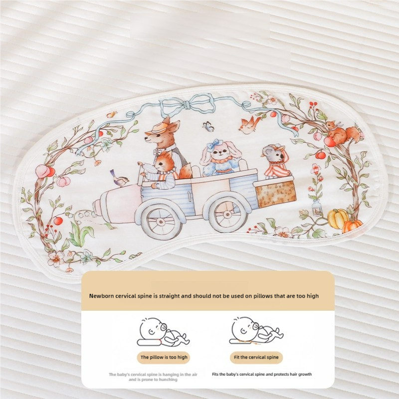 Animals Baby Pillow Supplier - Removable Cotton Washable Soft