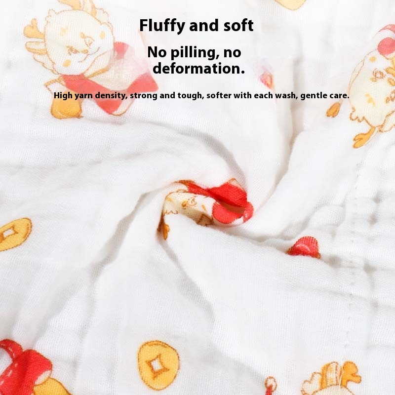 Pure Cotton Blanket Manufacturer - Soft Breathable Cartoon Quilt