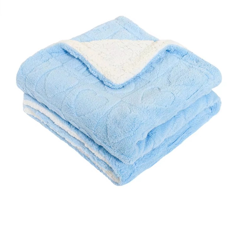 Plush Throw Blanket Manufacturer - Good Quality Soft Sherpa