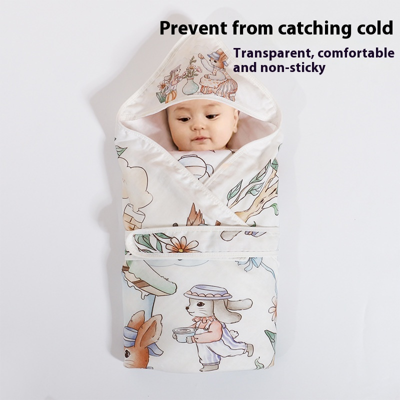 Summer Swaddle Blanket Supplier - Bamboo Cotton Thin Cartoon