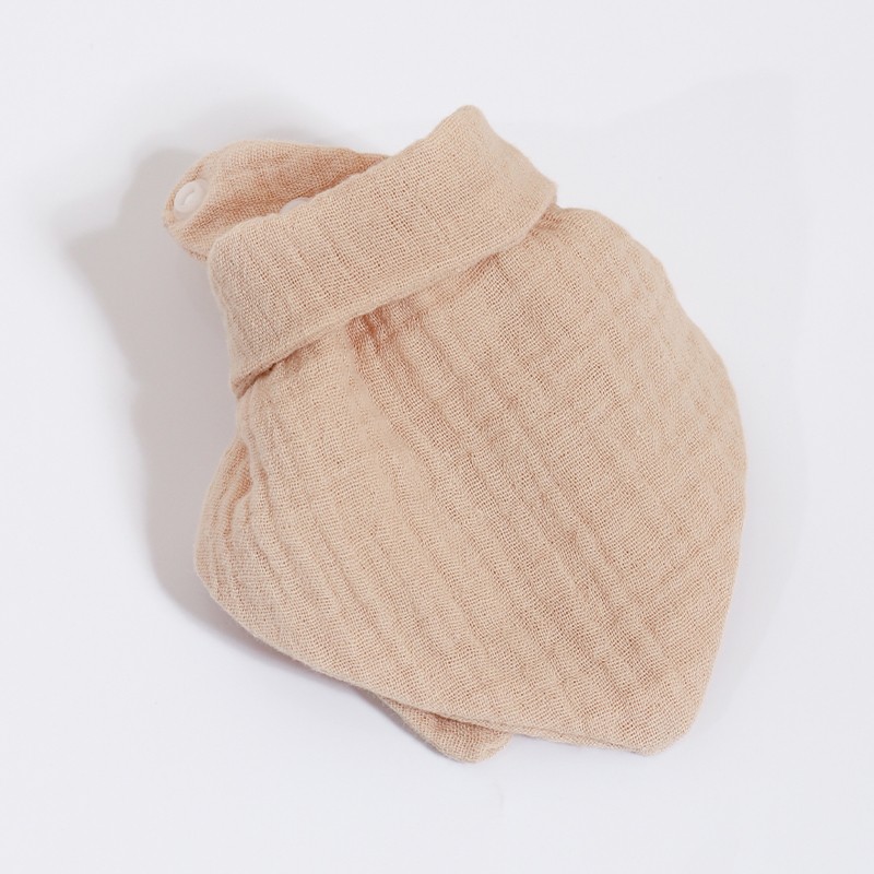 Triangular Drool Bibs Factory - 100% Organic Ultra-Soft Solid