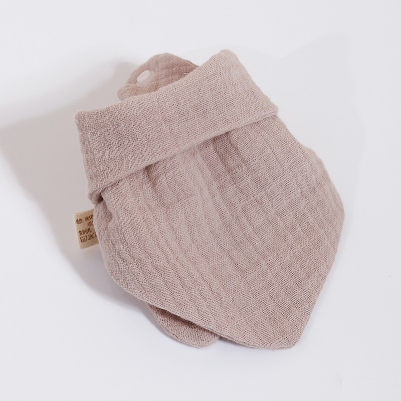 Triangular Drool Bibs Factory - 100% Organic Ultra-Soft Solid