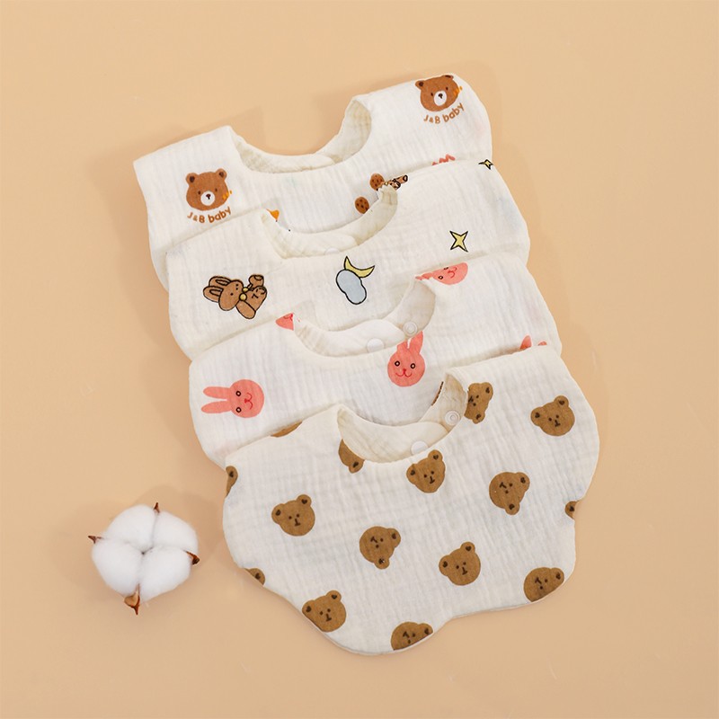 Feeding Bib Factory - Washable Printed Six-layer 360-degree
