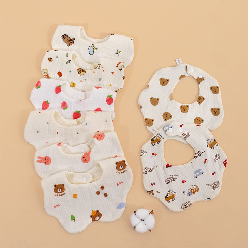 Feeding Bib Factory - Washable Printed Six-layer 360-degree