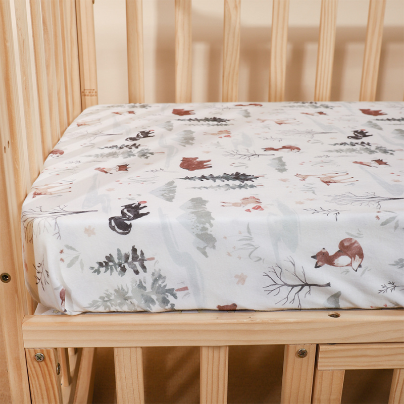 Crib Bed Sheet Factory - Soft Breathable 100% Cotton