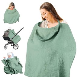 Muslin Bassinet Blanket Supplier - Breathable Lightweight Crib