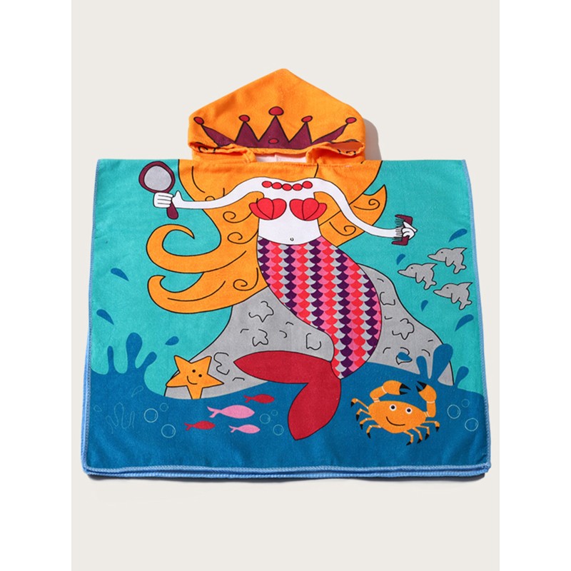 Hooded Towel Supplier - In Stock Wholesale Cartoon Microfiber