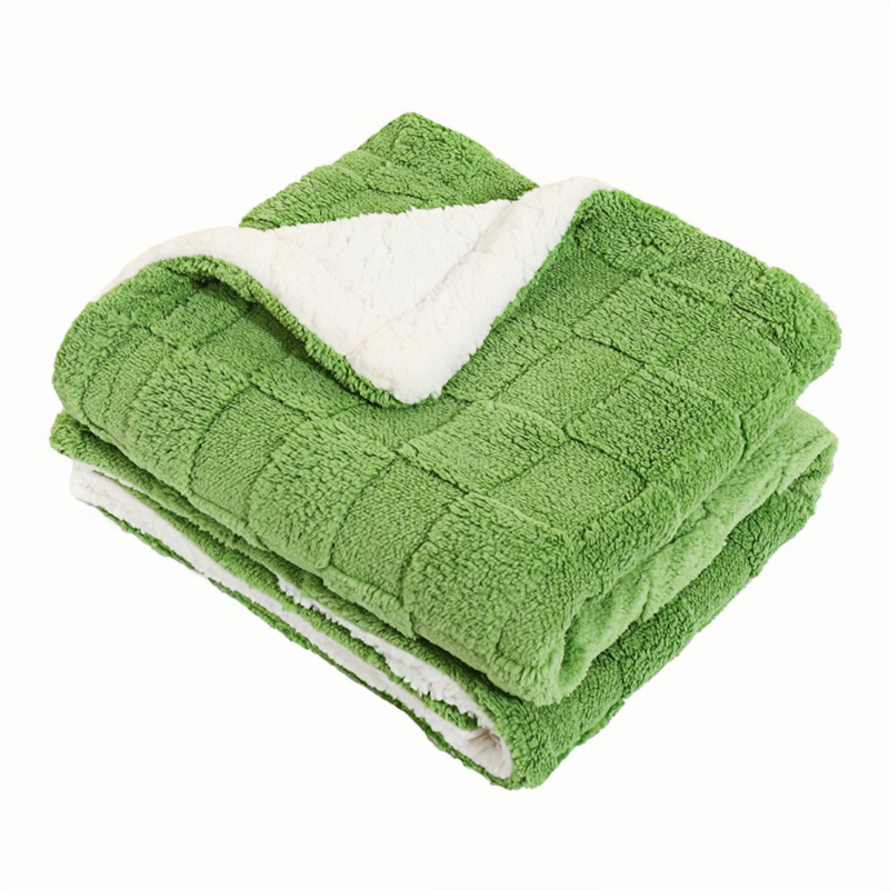 Plush Throw Blanket Manufacturer - Good Quality Soft Sherpa