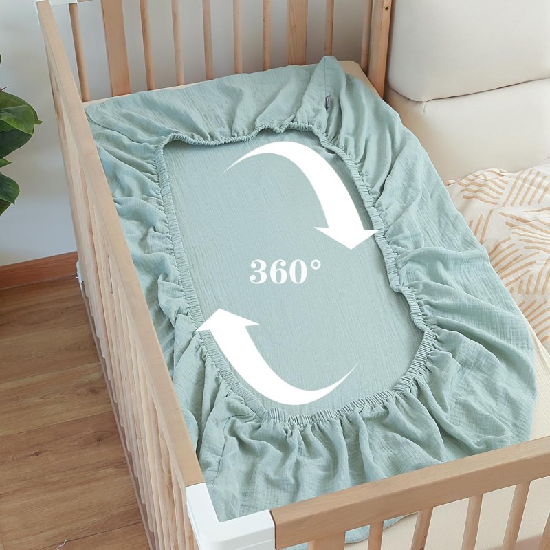 Organic Crib Sheet Supplier - Factory Wholesale Customizable