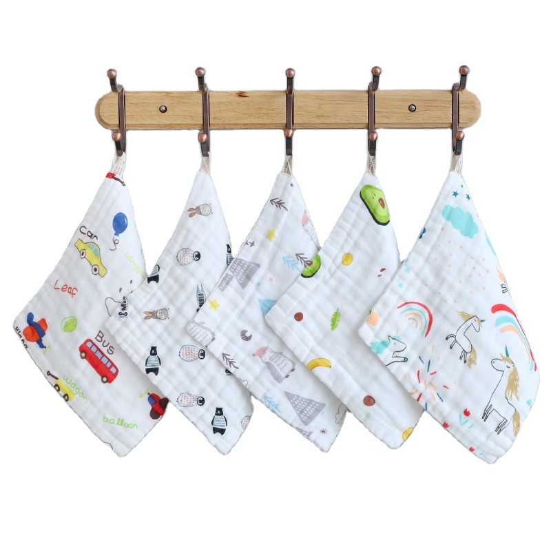 Muslin Wash Cloths Supplier - Newborn 6 Layer 100% Cotton