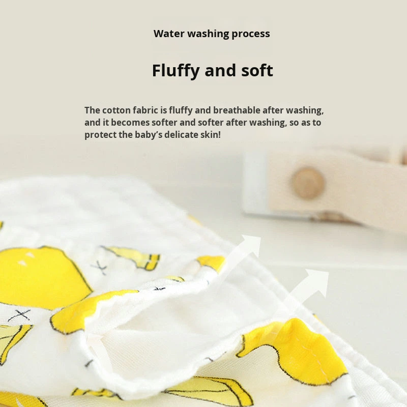 Gauze Washcloth Factory - High-Density Pure Cotton Square