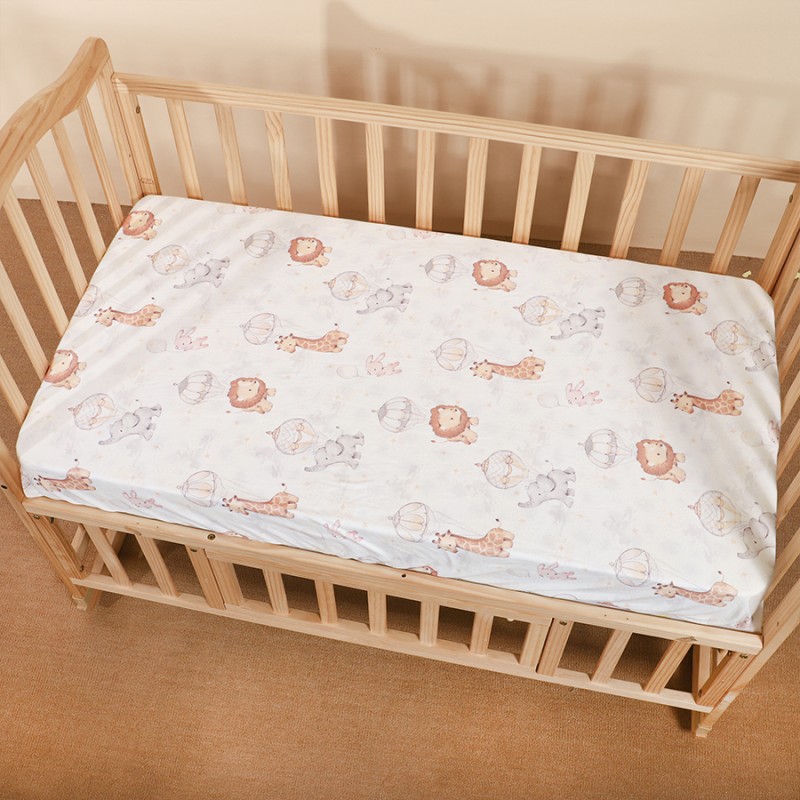 Baby Crib Sheets Factory - 3D Breathable Minky Dots