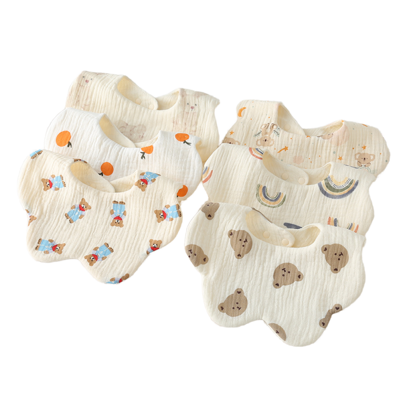 Feeding Bib Factory - Washable Printed Six-layer 360-degree