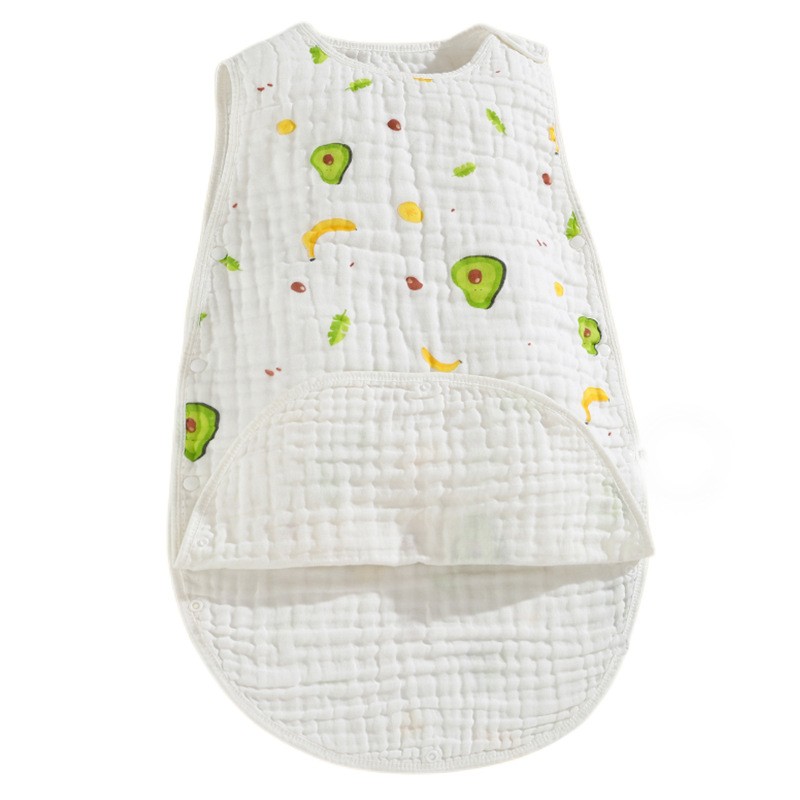 Baby Wearable Blanket Supplier - 100% Cotton Unisex Sleeveless
