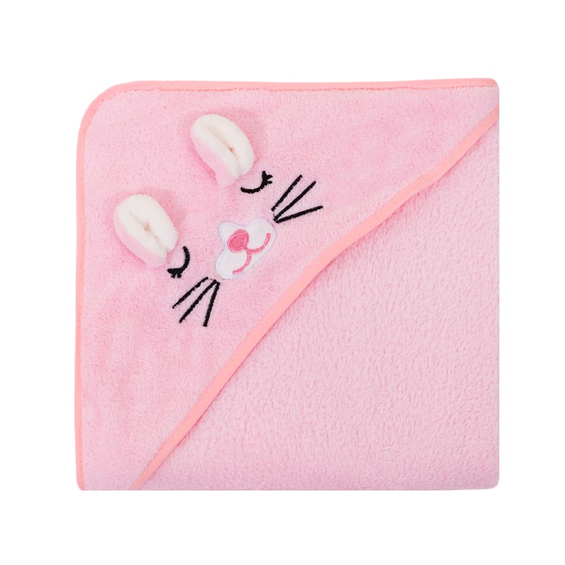 Embroidery Baby Towel Manufacturer - Supplier Hooded Custom Microfiber