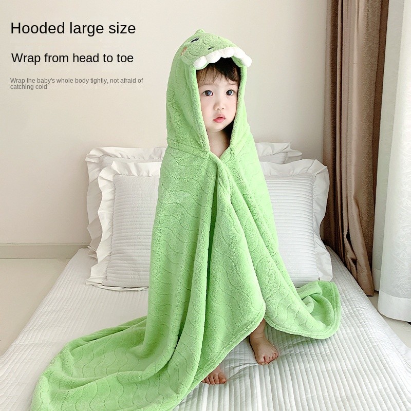 Baby Hooded Towel Set Manufacturer - 100% Coral Fleece Super Soft