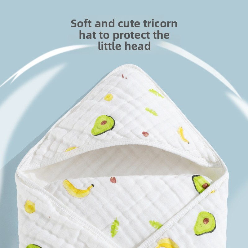 Baby Swaddle Blanket Factory - Newborn Pure Cotton Cross-Border