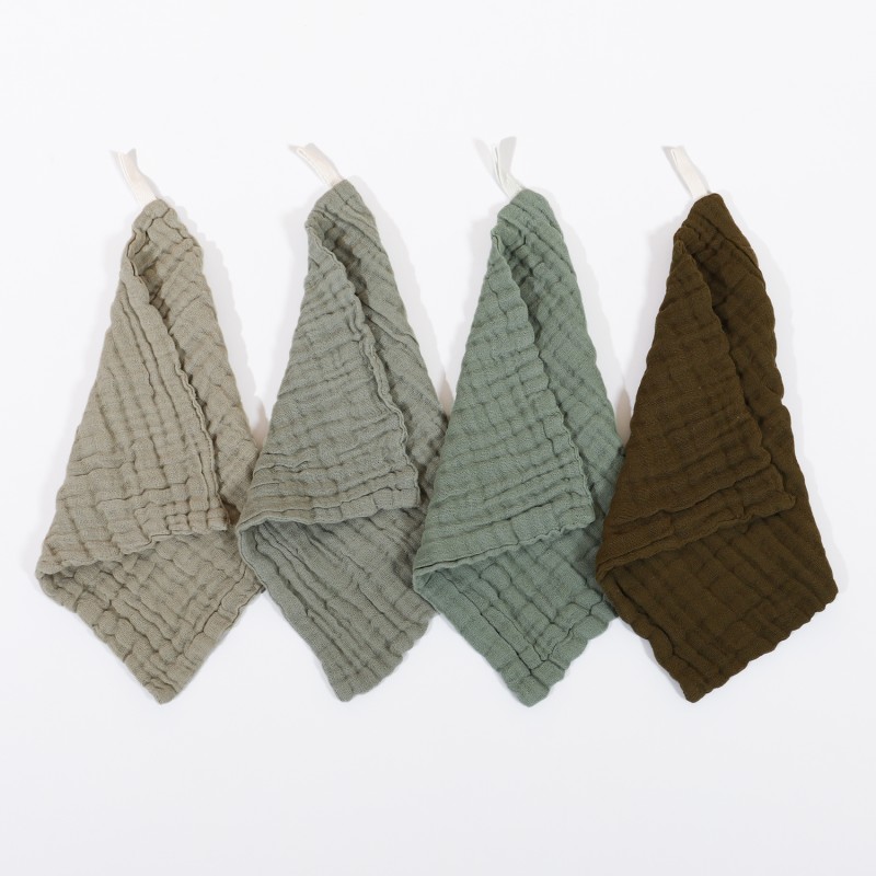 Gauze Burp Cloths Factory - 6-Layer Hypoallergenic Newborn