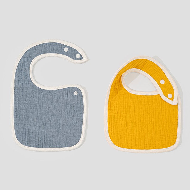 Muslin Baby Bibs Factory - Wholesale Multiple Colors Adjustable