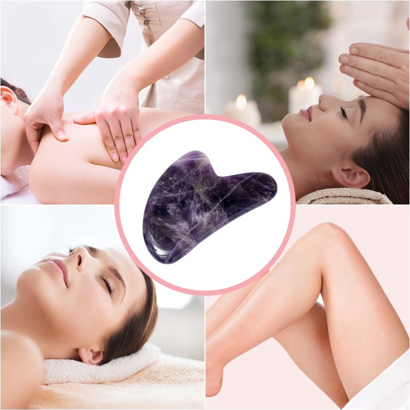 Gua Sha Tool Supplier - Natural Jade Jawline Sculpting