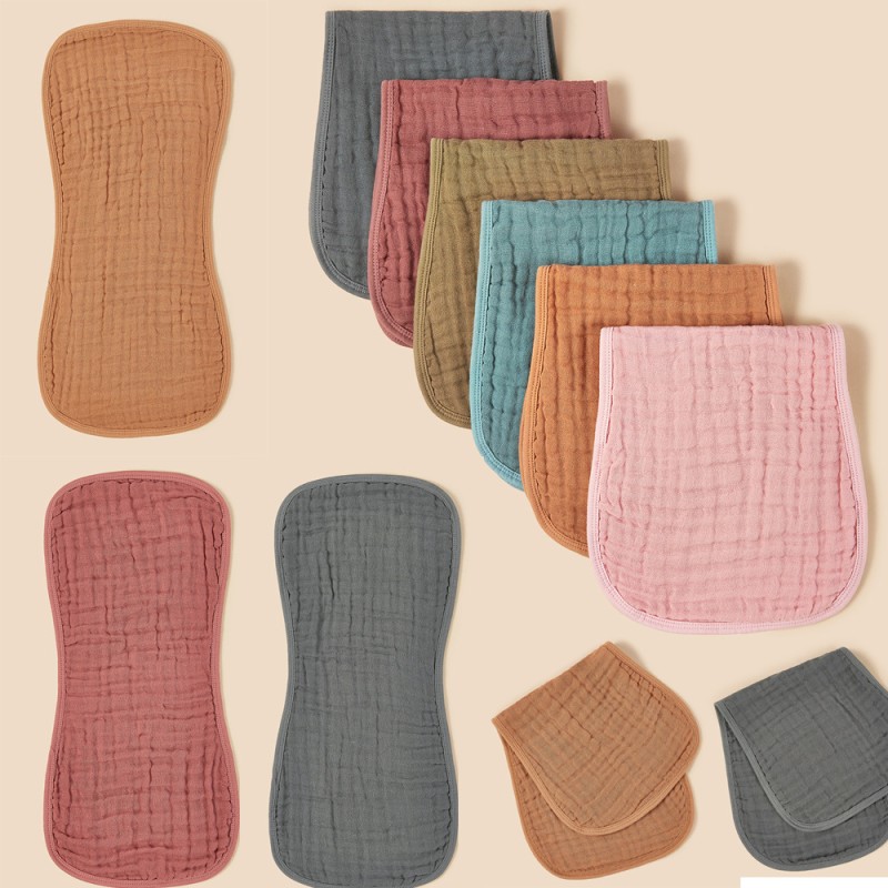 Burp Cloths Manufacturer - Muslin Cotton Absorbent Washcloths