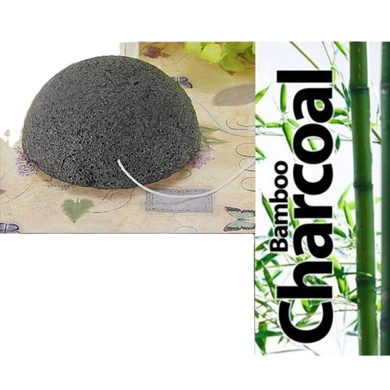 Konjac Sponge Factory - Organic Activated Charcoal Cleansing