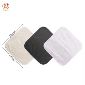 Baby Towels Supplier - OEM Logo Bamboo Velour Face Cloth