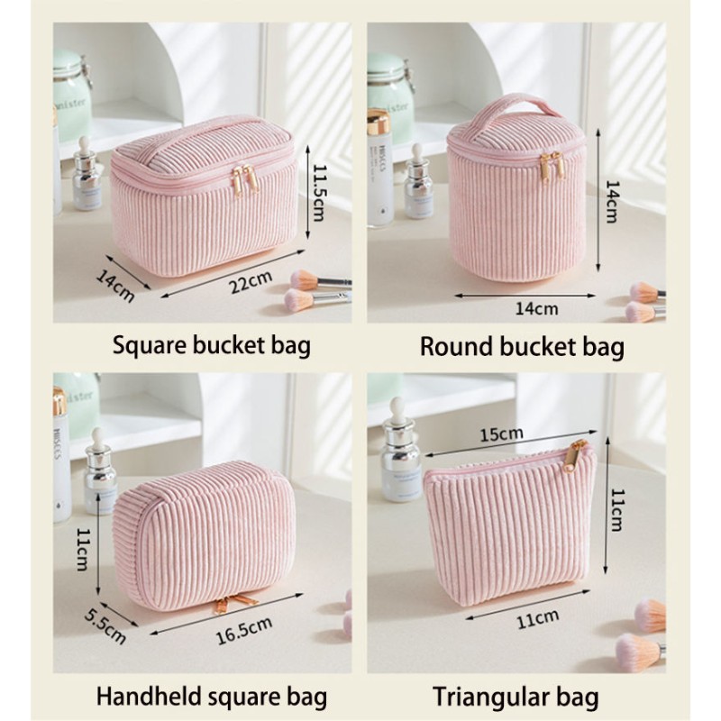 Makeup Bag Set Supplier - Quilted Large Capacity Travel