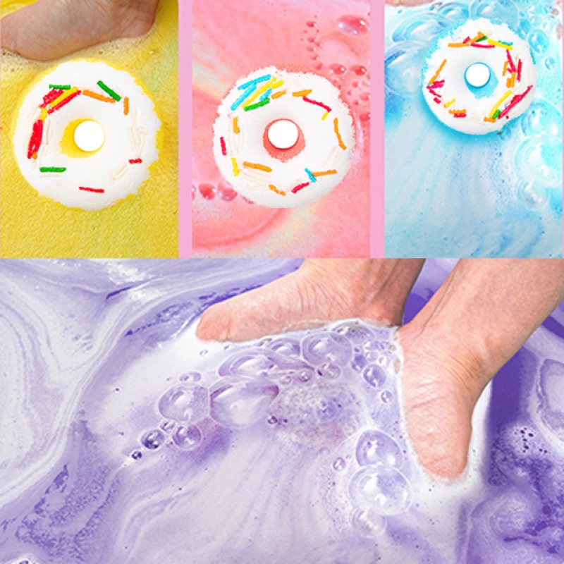 Bath Bombs Manufacturer - Customized Donut Aromatherapy Set