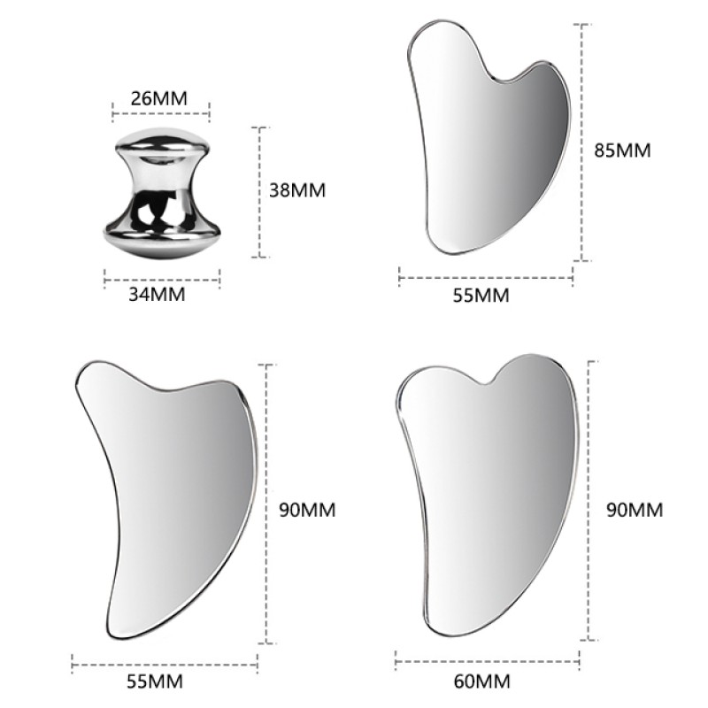 Metal Gua Sha Factory - Private LOGO Face Sculpting Massager