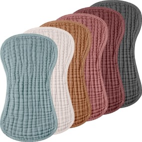 Burp Cloths Supplier - Customized Multicolor Muslin Cotton