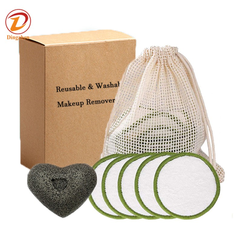 Bamboo Makeup Remover Pads Supplier - Custom Logo Natural Cotton