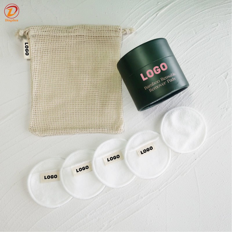 Bamboo Makeup Remover Pads Supplier - Custom Logo Natural Cotton