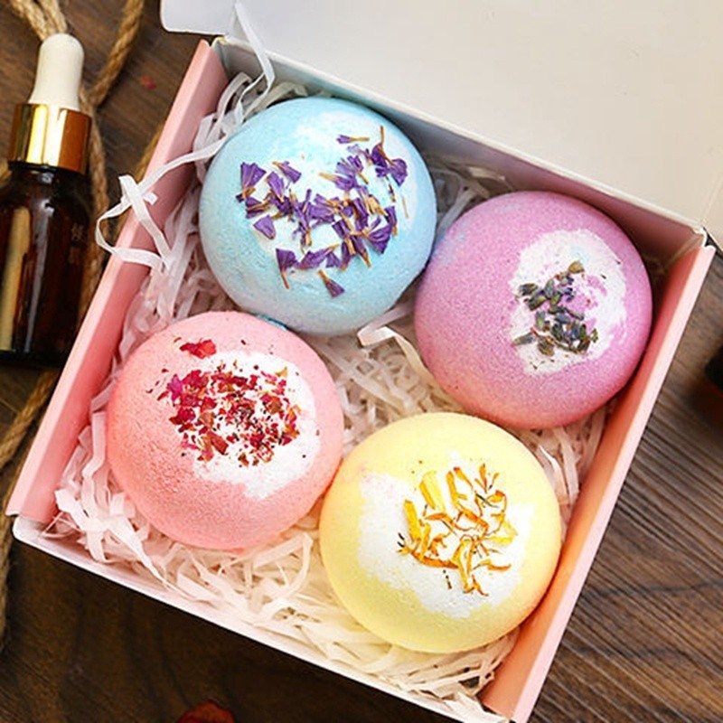 Bath Ball Supplier - OEM Natural Scented Foaming Salt