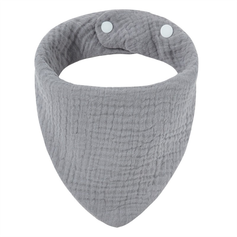 Baby Bibs Manufacturer - Custom Muslin Adjustable Snaps