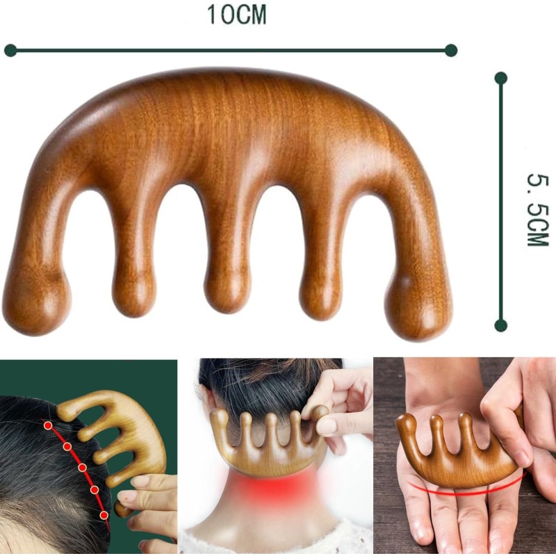 Nose Massager Manufacturer - OEM LOGO Natural Wooden Tool