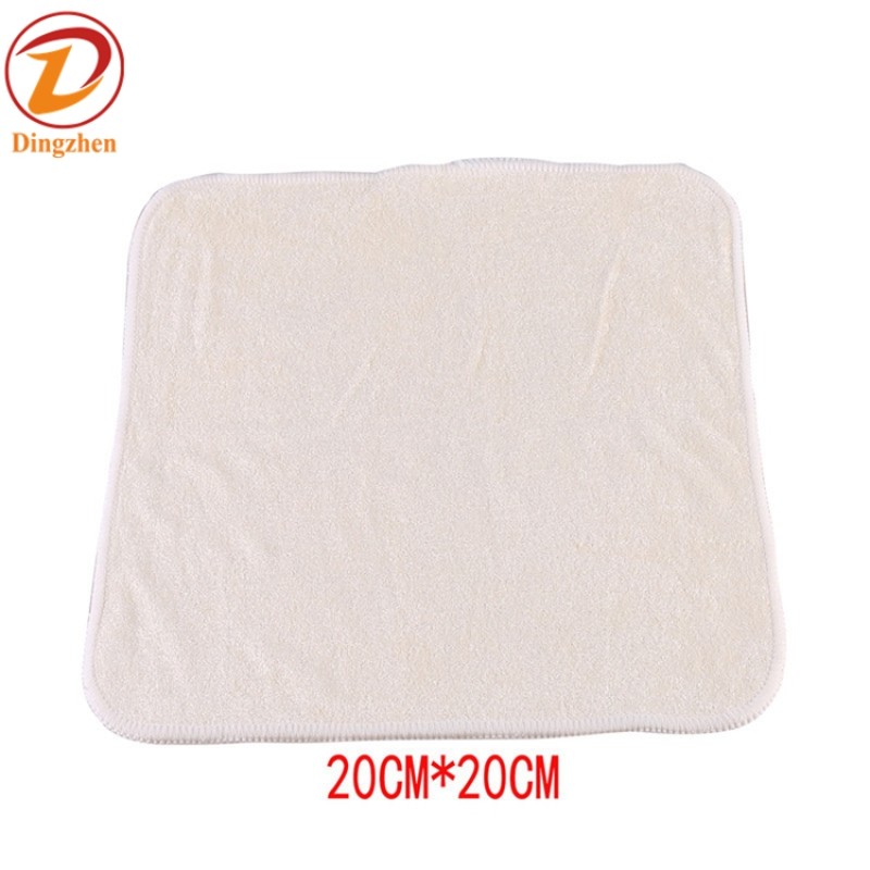 Baby Towels Supplier - OEM Logo Bamboo Velour Face Cloth