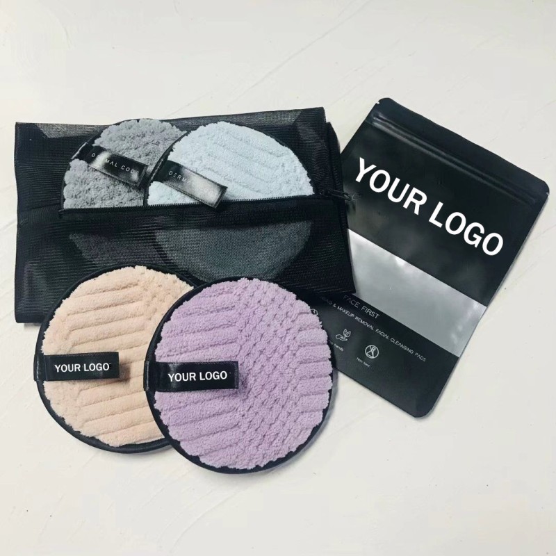 Makeup Remover Pads Manufacturer - OEM ODM Microfiber Clean Puff