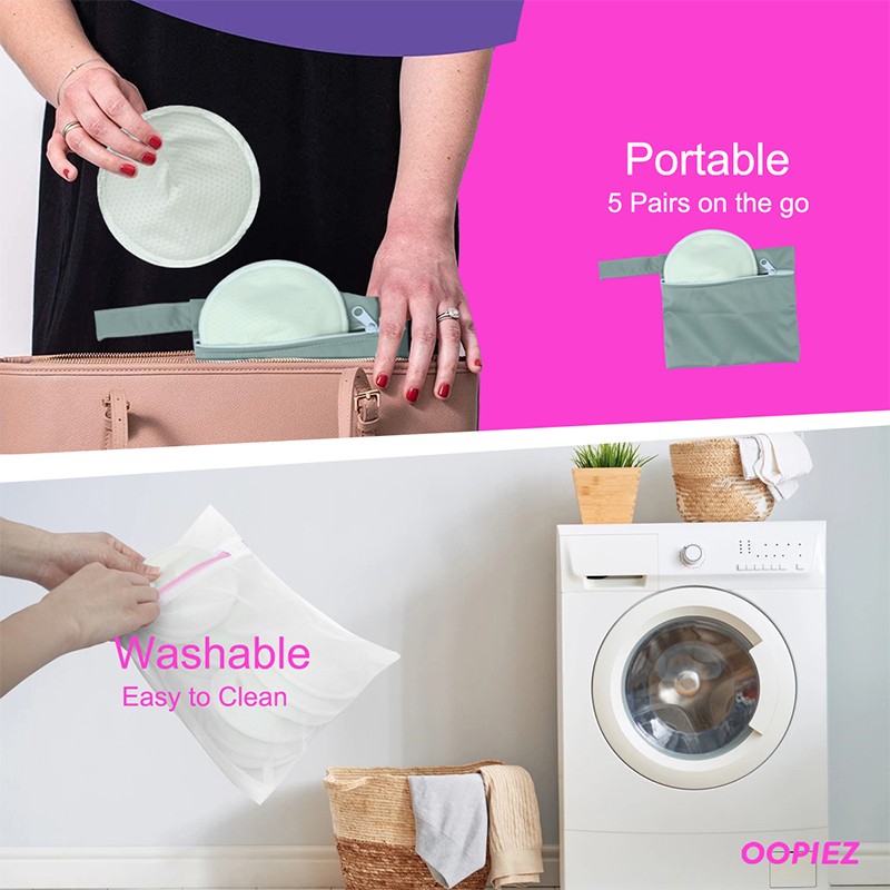 Nursing Pads Supplier - 3D Shape Organic Washable