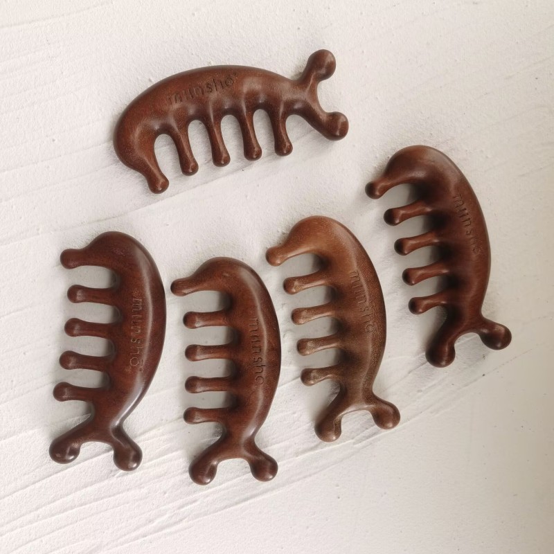 Nose Massager Manufacturer - OEM LOGO Natural Wooden Tool