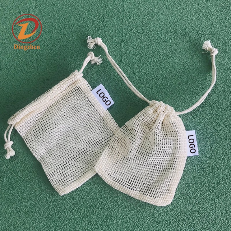 Soap Net Bag Factory - Custom Label Organic Cotton Mesh