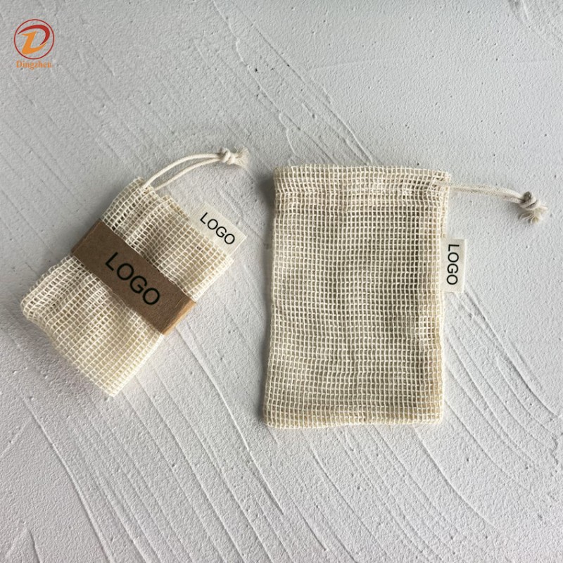 Soap Net Bag Factory - Custom Label Organic Cotton Mesh