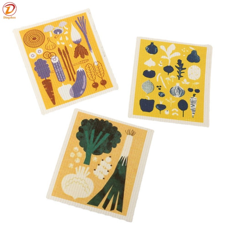 Dishcloth Supplier - Wholesale Colorful Cellulose Sponge