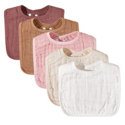 Baby Bibs Manufacturer - Muslin Cotton Comfortable Saliva