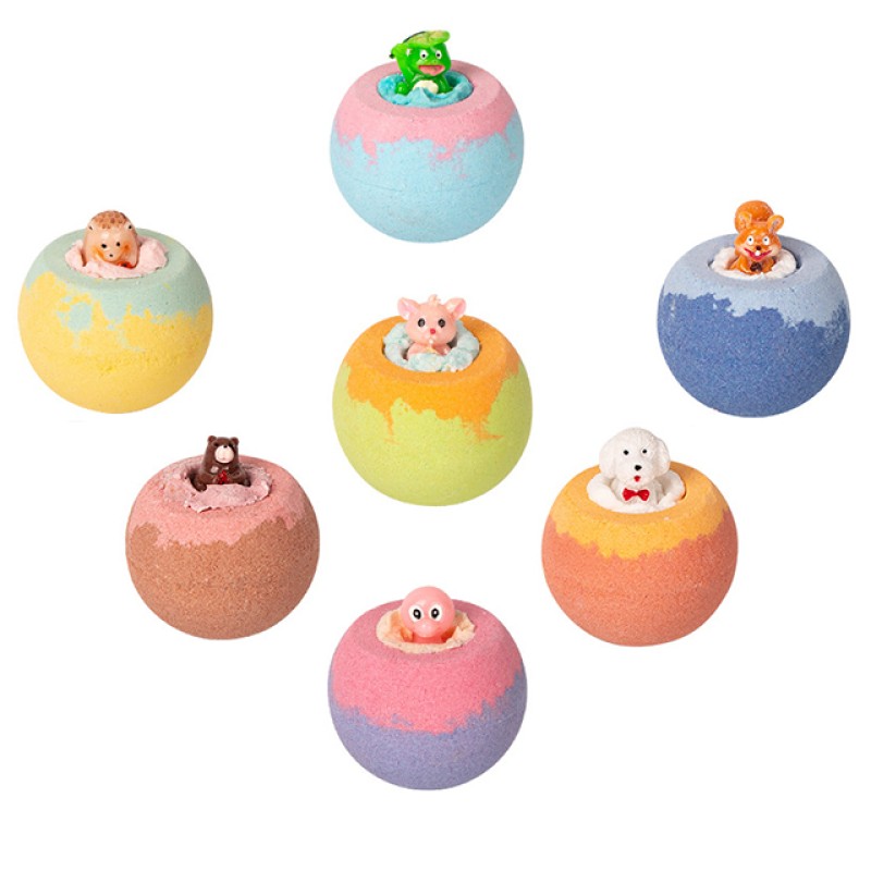 Bath Bombs Set Supplier - Natural Safe Kids Animals Toys