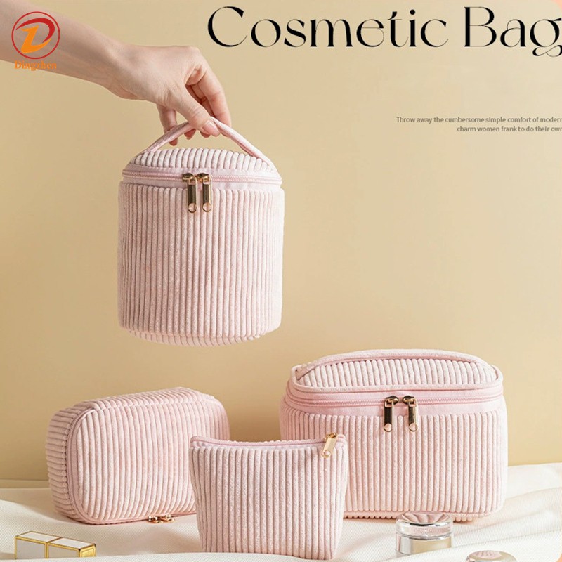 Toiletry Bag Factory - Wholesale Corduroy Cosmetic Organizer